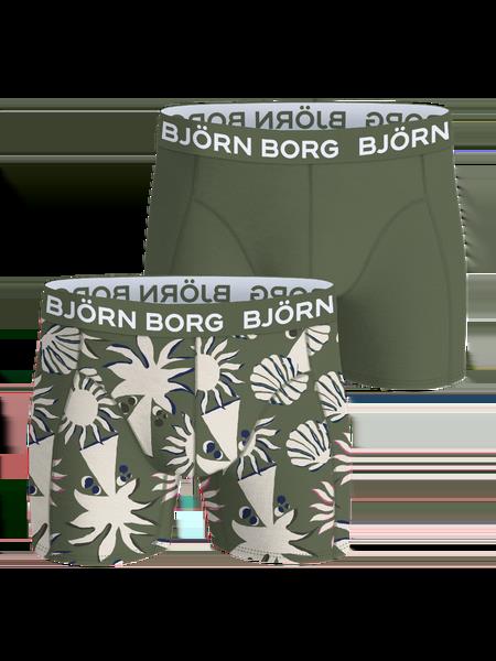 Björn Borg Bamboo Cotton Blend Boxers 2-pack Grøn, XXL