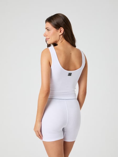 Björn Borg Original Rib Tank Hvid, L