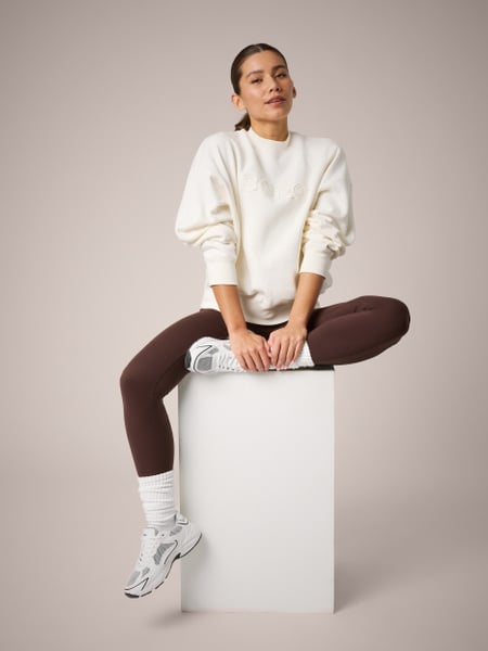 Björn Borg Studio Oversized Sweatshirt Hvid, L