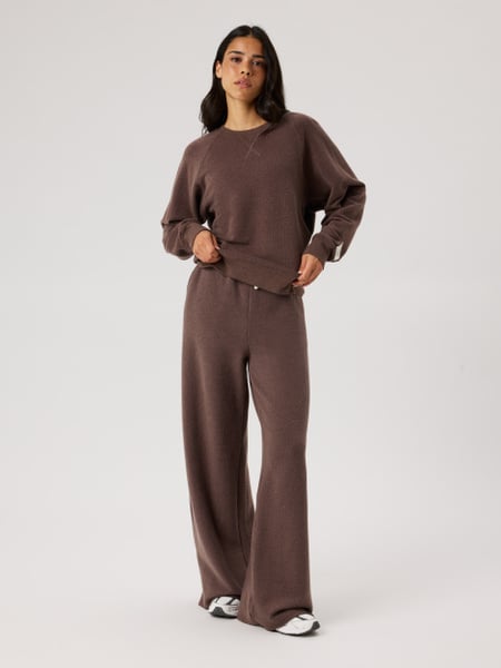 Björn Borg Studio French Terry Oversized Sweatpants Brun, XL