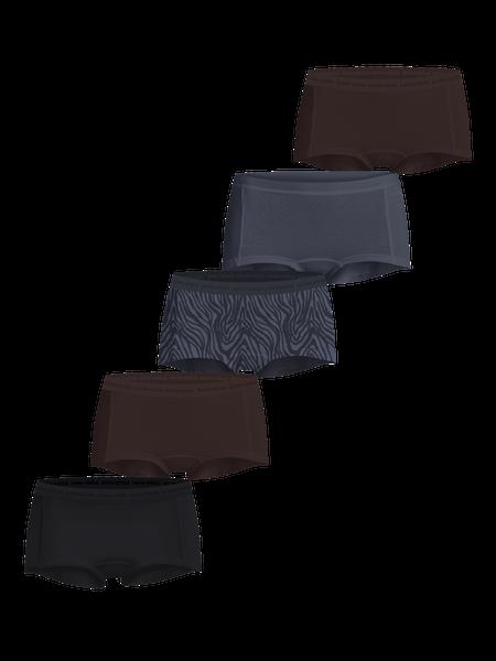 Björn Borg Everyday Cotton Boxers Shorts 5-pack Sort, XL