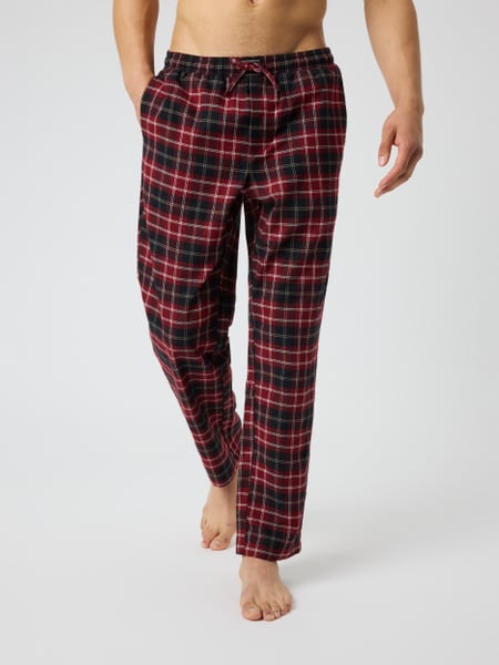 Björn Borg Core Flannel Pyjama Pants Grøn, L