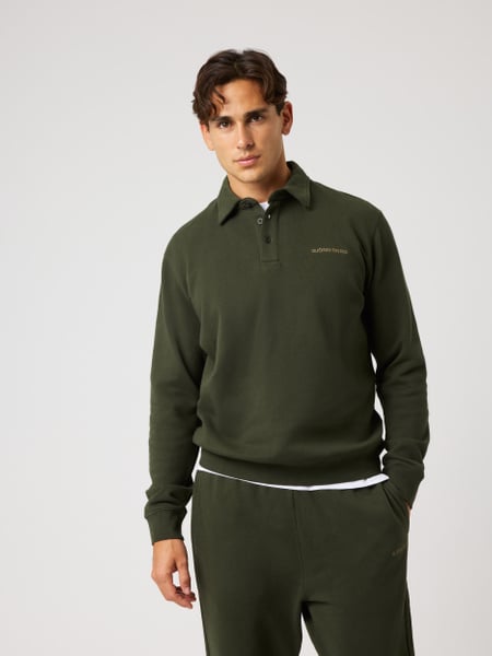 Björn Borg Borg Classic Polo Sweatshirt Grøn, XL