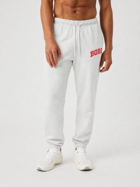 Björn Borg Borg Classic Print Sweatpants Grå, S