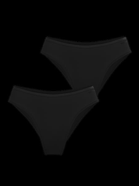 Björn Borg Comfort High Leg Briefs 2-pack Sort, XXL