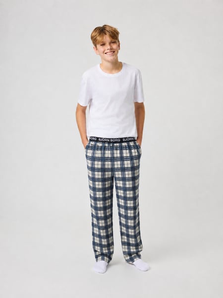 Björn Borg Core Flannel Pyjama Pants Multi, 158-164