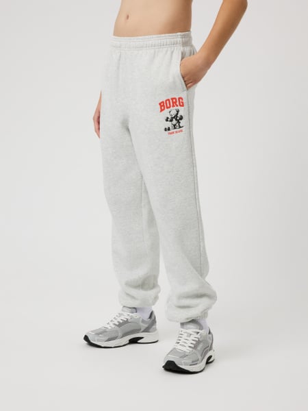 Björn Borg Borg Oversized Sweatpants Grå, 122-128