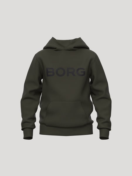Björn Borg Borg Essential 3 Hoodie Grøn, 122-128
