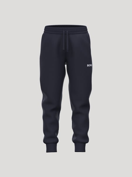 Björn Borg Borg Essential 3 Tapered Sweatpants Marineblå, 170