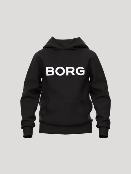 Björn Borg Borg Essential 3 Hoodie Sort, 146-152