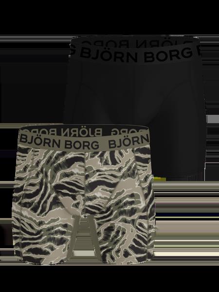 Björn Borg Sports Lightweight Boxers 2-pack Sort, 146-152