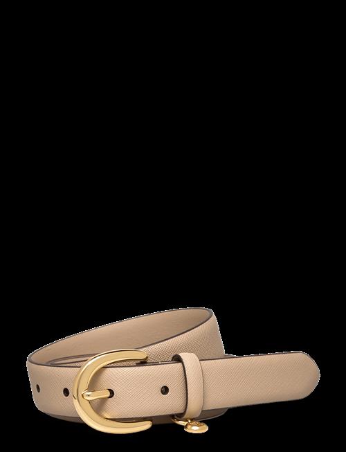 Lauren Ralph Lauren | Charm Crosshatch Leather Belt | XL
