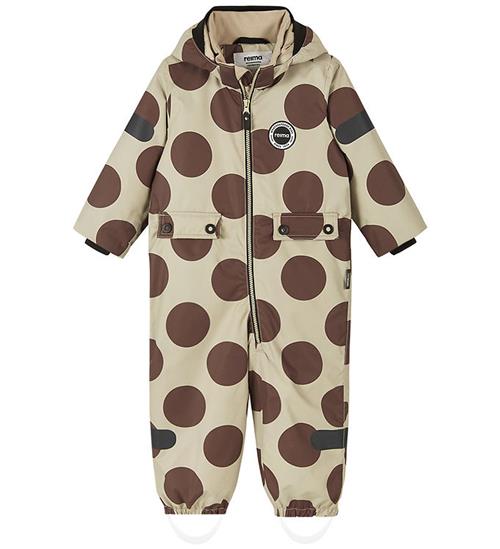 Reima Flyverdragt - Marte Mid - Earthy Beige m. Prikker