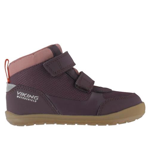 Viking Støvler - tex - Aspen Barefoot Mid - Plum