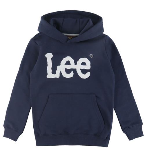 Lee Hættetrøje - Wobbly Graphic - Navy Blazer