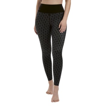 Anita Active High Waist Sport Massage Tights Sort Mønster 42 Dame