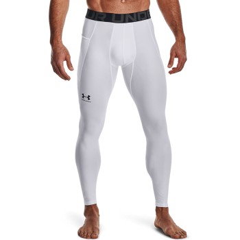 Under Armour HeatGear Compression Leggings Hvid X-Large Herre