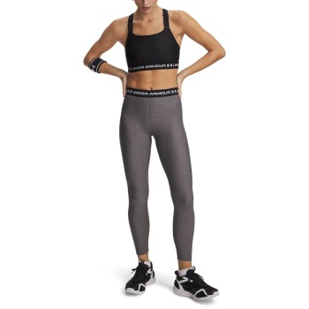 Under Armour HeatGear Women Compression Leggings Grå polyester Medium Dame
