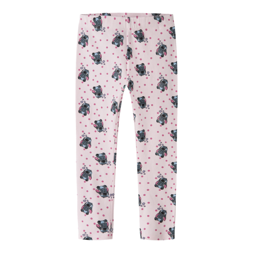 NAME IT Leggings Andrea Stitch Cradle Pink