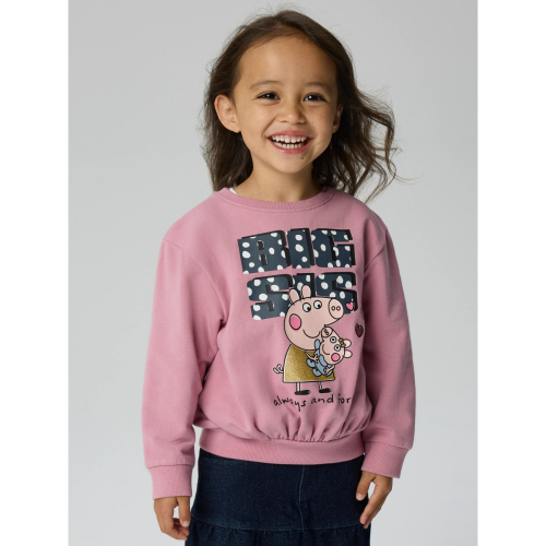 NAME IT Sweatshirt Ama Gurli Gris Lilas