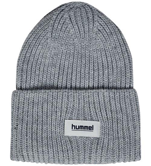 Hummel Hue - Strik - Beanie - Rib - Heavy - HmlJR - Grey Melange