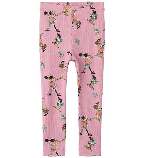 Name It Leggings - Rilb - NmfAra - Pippi - Slim - Lilas