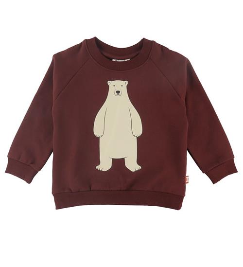 DYR-Cph Sweatshirt - Dyrbellow - Dark Cherry Isbjørn Høj