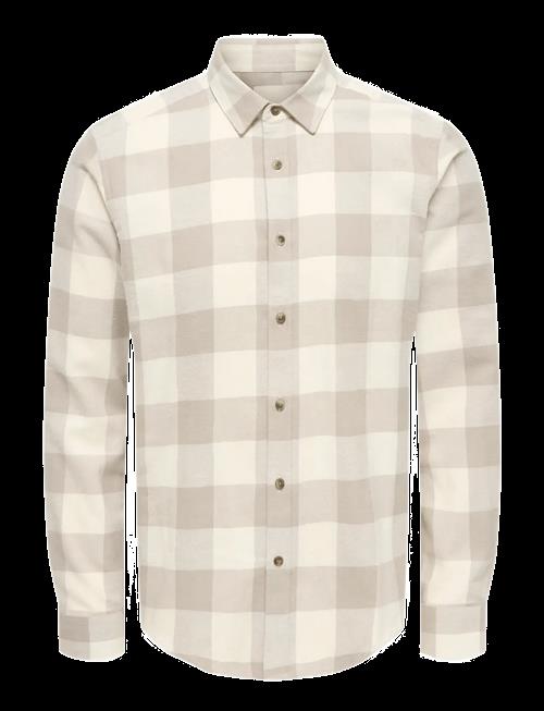 ONLY & SONS | Onsgudmund Ls Checked Shirt Noos | XXL