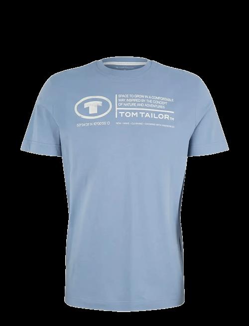 Tom Tailor | Printed Crewneck T-Shirt | L