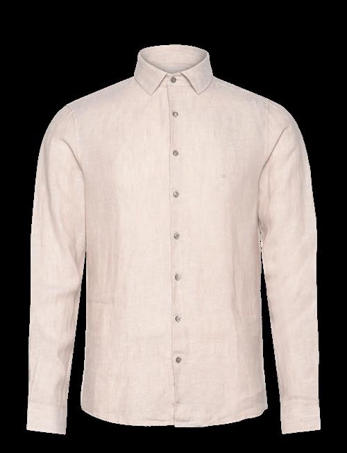 Calvin Klein | Linen Solid Slim Shirt | 43