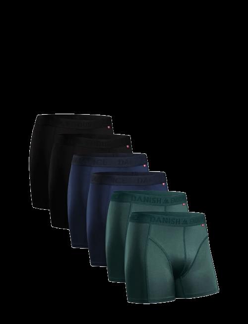 Danish Endurance | Sports Trunks (Men) 6-Pack | XXXL