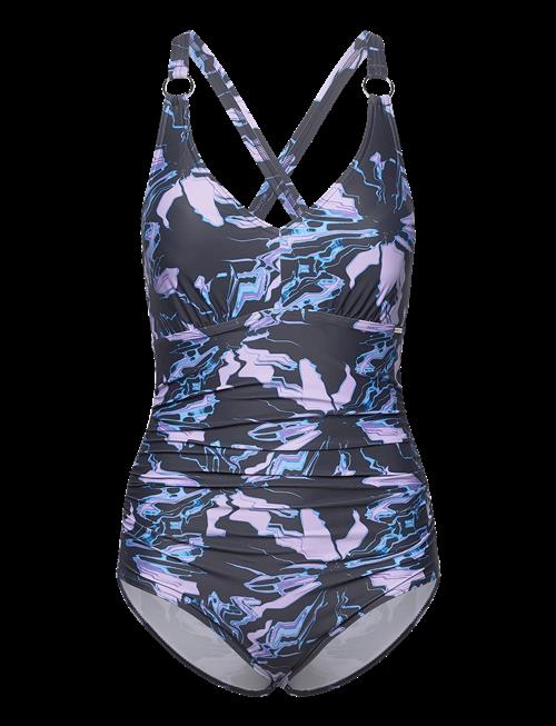 Speedo | Womens Shaping Printed V Neck 1 Piece | 40