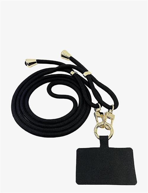 Pipol's Bazaar | Mobile Base Necklace Black Gold | ONE SIZE