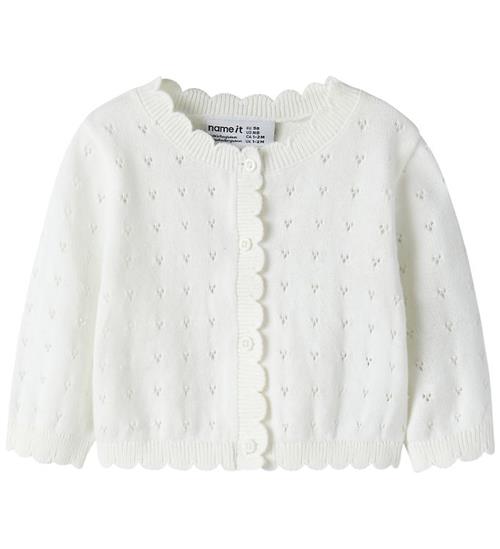 Name It Cardigan - Strik - NbfNalani - Cloud Dancer