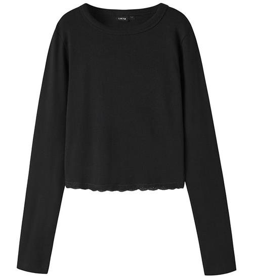 LMTD Bluse - Rib - NlfNinaja - Sort