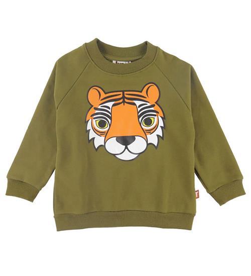 DYR Sweatshirt - DyrBellow - Dark Olive Tiger