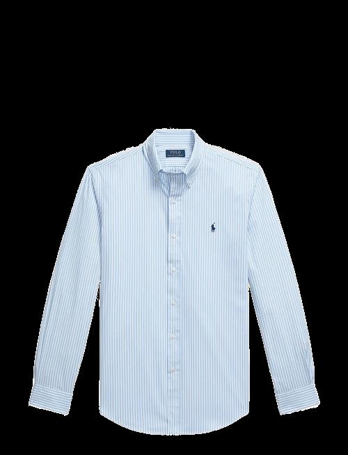 Polo Ralph Lauren | Custom Fit Striped Stretch Poplin Shirt | M