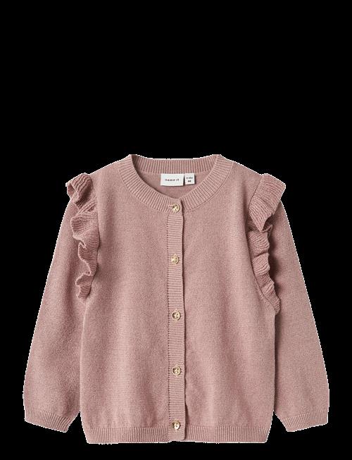 name it | Nmfabinne Ls Knit Card Noos | 122-128