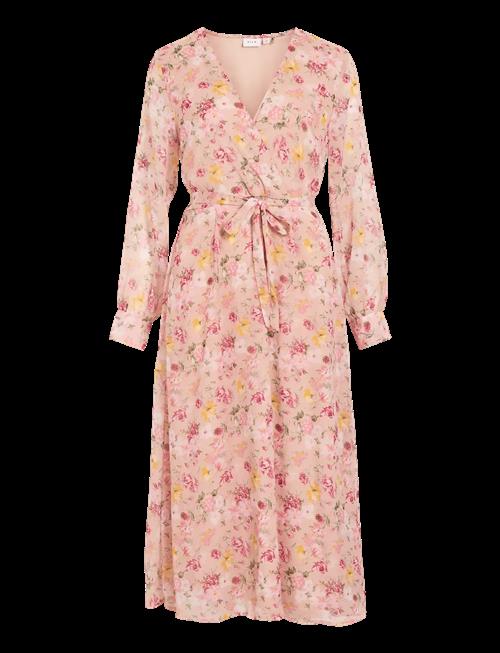 Vila | Vifalia V-Neck L/S Midi Dress - Noos/Dc | 44