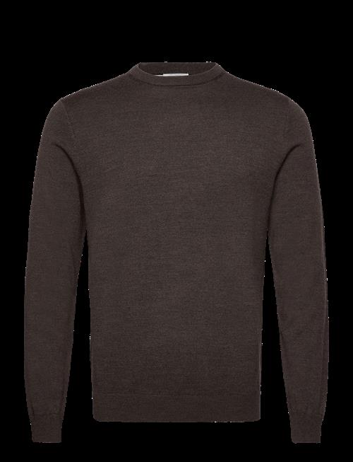 Lindbergh Black | 100  Merino Crew Neck Knit | XXXL