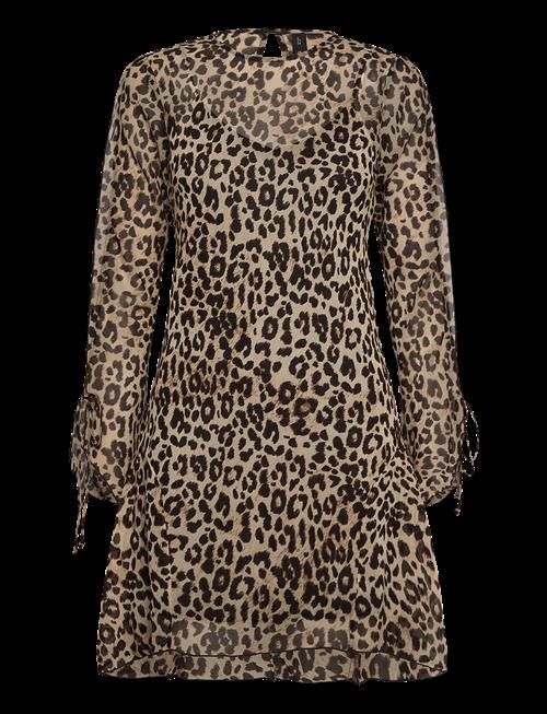 Mango | Short Leopard-Print Dress | M