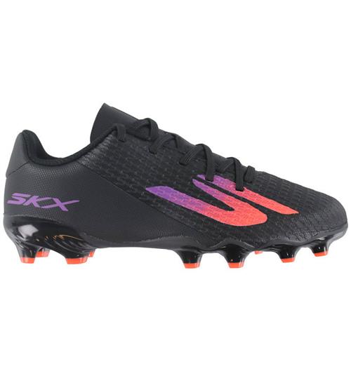 Skechers Fodboldstøvler - SKX_2 Jr Youth MG - Sort/LIlla
