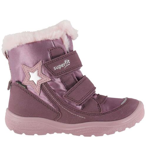 Superfit Vinterstøvler - Crystal - Lilla/Pink