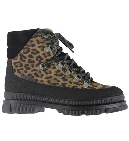 Angulus Støvler - Tex - Sort/Leopard