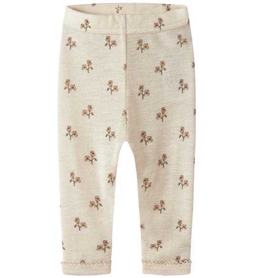 Lil' Atelier Leggings - Uld/Modal - Slim - Noos - NbfNalu - Turt