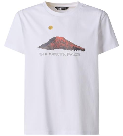 The North Face T-shirt - Mountain Night - TNF White