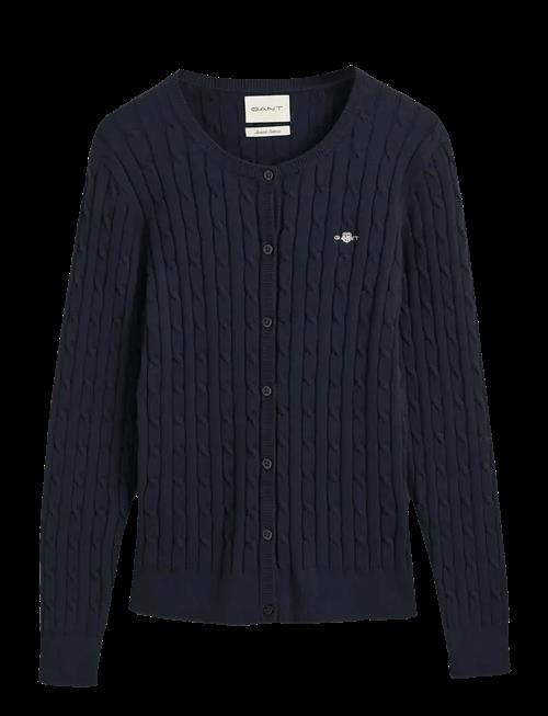 Gant | Stretch Cable Knit Cardigan | L