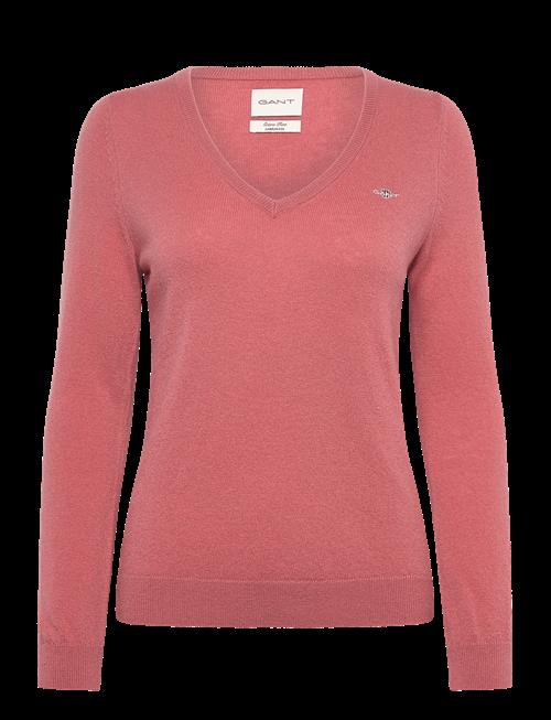Gant | Extrafine Lambswool Blend V-Neck | L