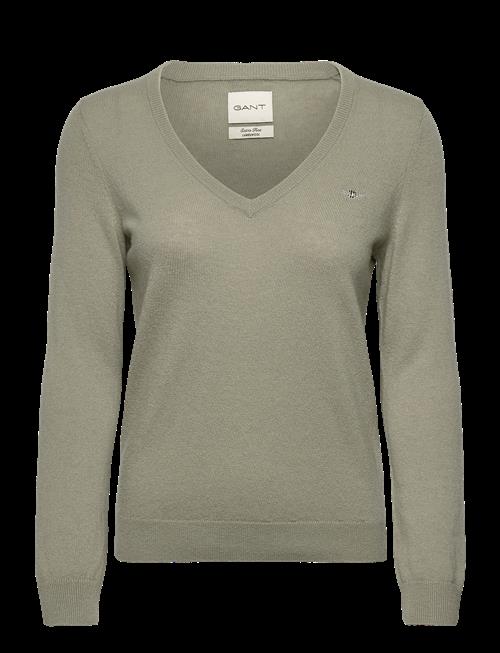 Gant | Extrafine Lambswool Blend V-Neck | S