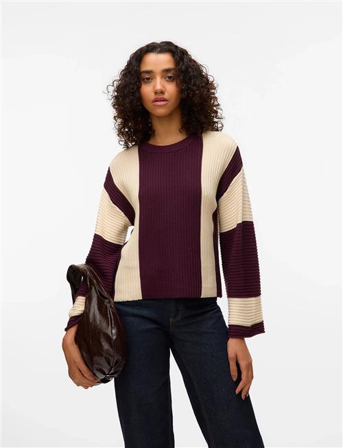 Vero Moda | Vmgigi Ls O-Neck Pullover Lcs Rep | XL